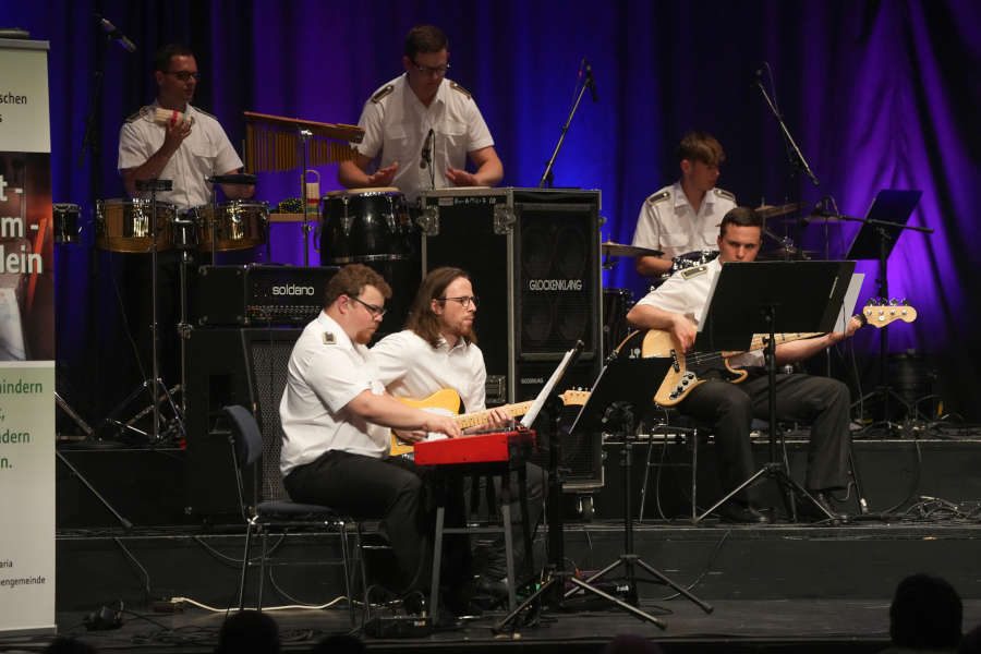 Big Band Ausbildungsmusikkorps Bundeswehr Kaiserslautern 2022 (Foto: Reinhard Schnell)