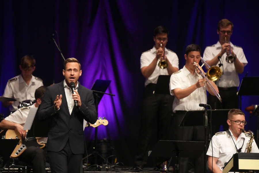 Big Band Ausbildungsmusikkorps Bundeswehr Kaiserslautern 2022 (Foto: Holger Knecht)