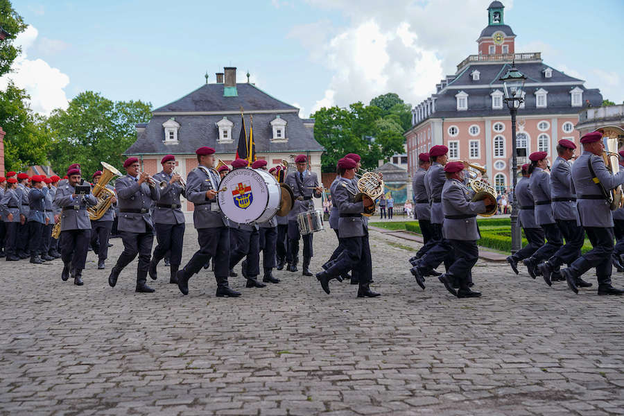 Gelöbnis Bruchsal ABC-Abwehrbataillon 750 "Baden" Luftwaffenausbildungsbataillon (Foto: Holger Knecht)