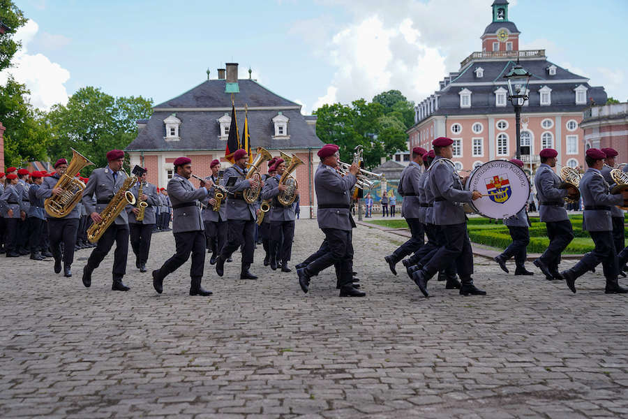 Gelöbnis Bruchsal ABC-Abwehrbataillon 750 "Baden" Luftwaffenausbildungsbataillon (Foto: Holger Knecht)