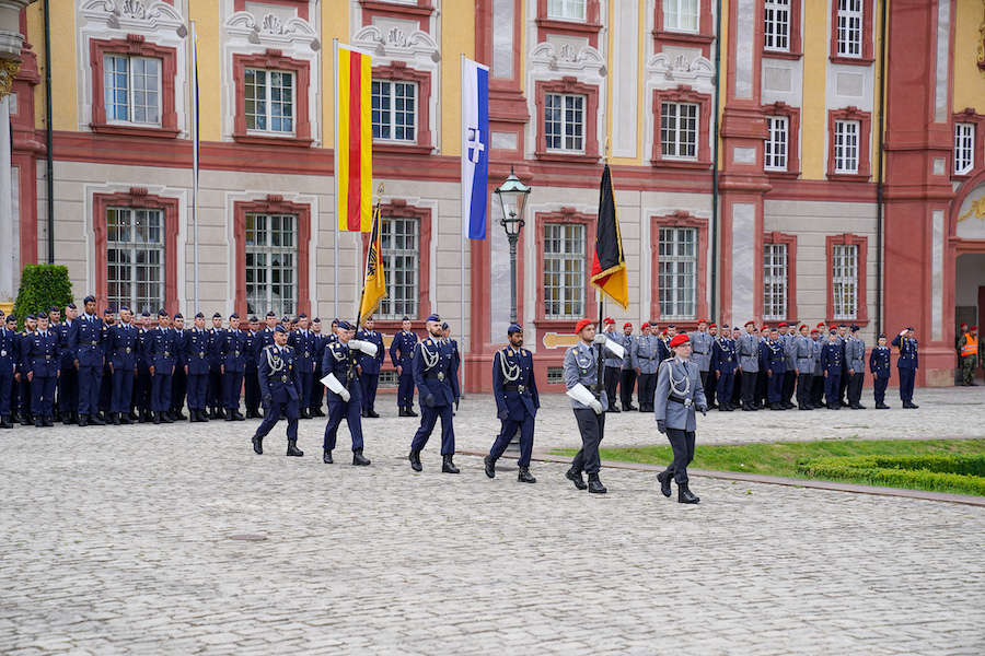 Gelöbnis Bruchsal ABC-Abwehrbataillon 750 "Baden" Luftwaffenausbildungsbataillon (Foto: Holger Knecht)