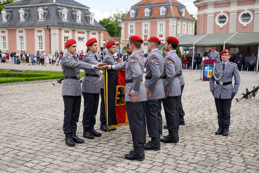 Gelöbnis Bruchsal ABC-Abwehrbataillon 750 "Baden" Luftwaffenausbildungsbataillon (Foto: Holger Knecht)