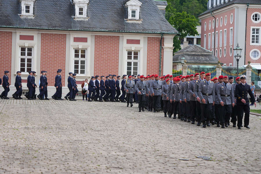 Gelöbnis Bruchsal ABC-Abwehrbataillon 750 "Baden" Luftwaffenausbildungsbataillon (Foto: Holger Knecht)