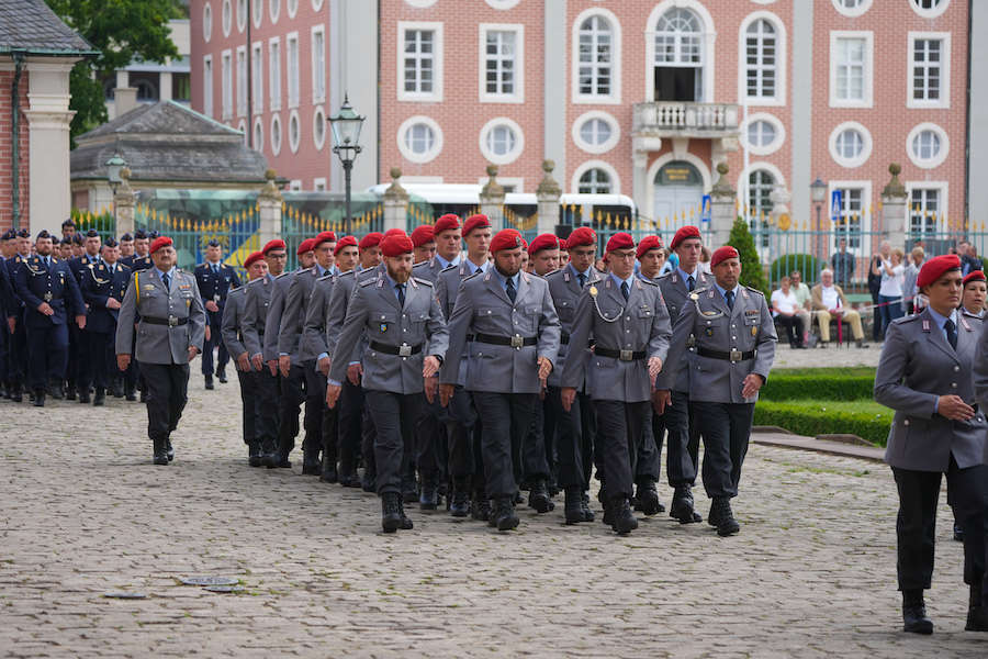 Gelöbnis Bruchsal ABC-Abwehrbataillon 750 "Baden" Luftwaffenausbildungsbataillon (Foto: Holger Knecht)