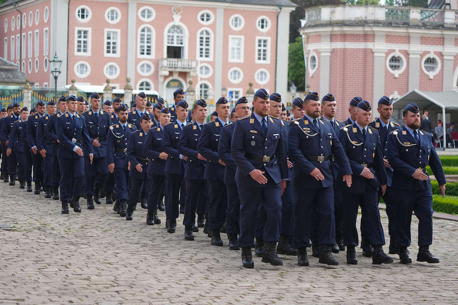 Gelöbnis Bruchsal ABC-Abwehrbataillon 750 "Baden" Luftwaffenausbildungsbataillon (Foto: Holger Knecht)