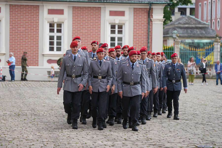 Gelöbnis Bruchsal ABC-Abwehrbataillon 750 "Baden" Luftwaffenausbildungsbataillon (Foto: Holger Knecht)