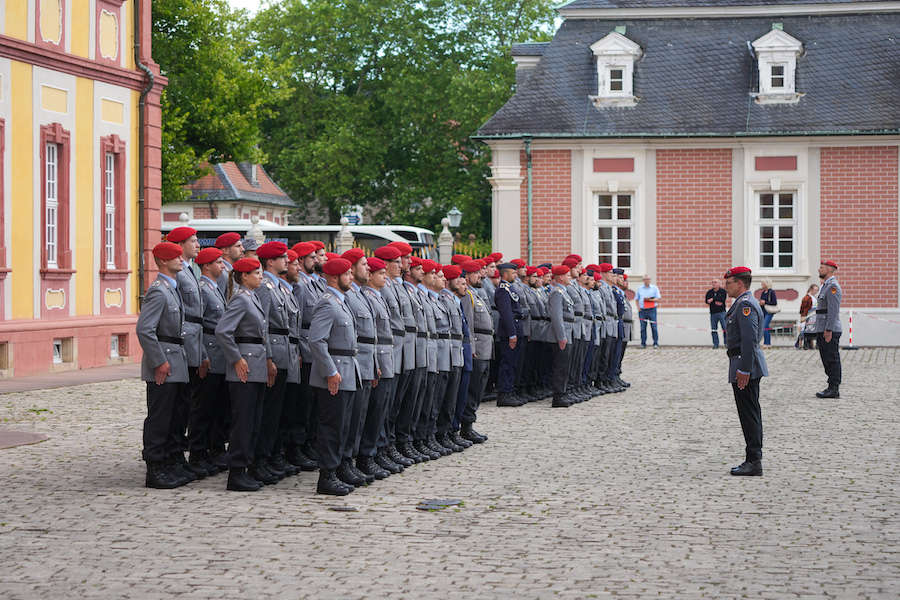 Gelöbnis Bruchsal ABC-Abwehrbataillon 750 "Baden" Luftwaffenausbildungsbataillon (Foto: Holger Knecht)