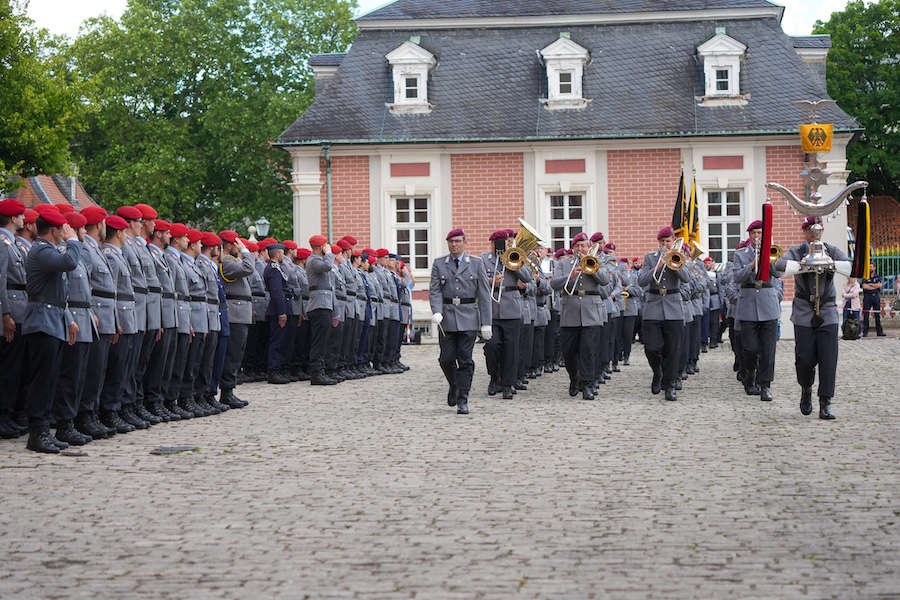 Gelöbnis Bruchsal ABC-Abwehrbataillon 750 "Baden" Luftwaffenausbildungsbataillon (Foto: Holger Knecht)