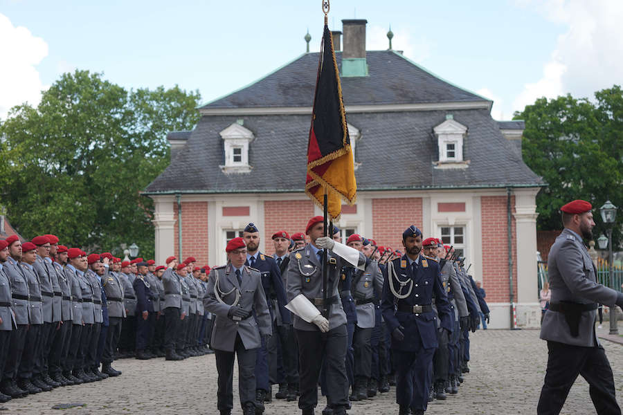 Gelöbnis Bruchsal ABC-Abwehrbataillon 750 "Baden" Luftwaffenausbildungsbataillon (Foto: Holger Knecht)