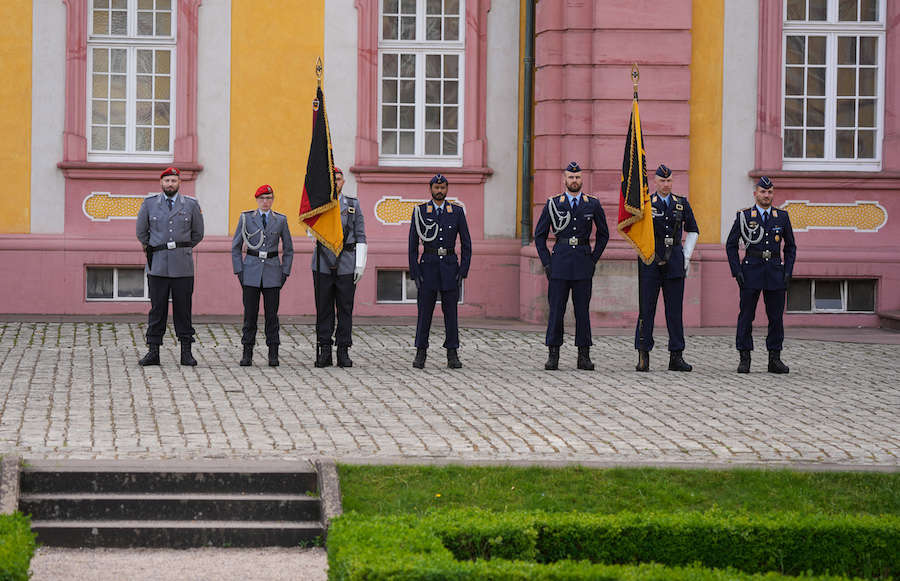 Gelöbnis Bruchsal ABC-Abwehrbataillon 750 "Baden" Luftwaffenausbildungsbataillon (Foto: Holger Knecht)