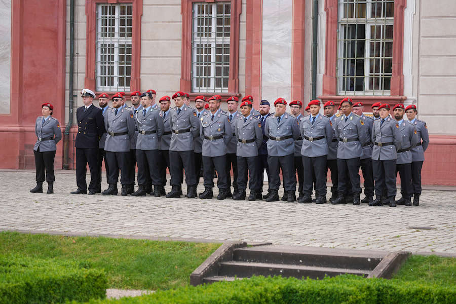 Gelöbnis Bruchsal ABC-Abwehrbataillon 750 "Baden" Luftwaffenausbildungsbataillon (Foto: Holger Knecht)