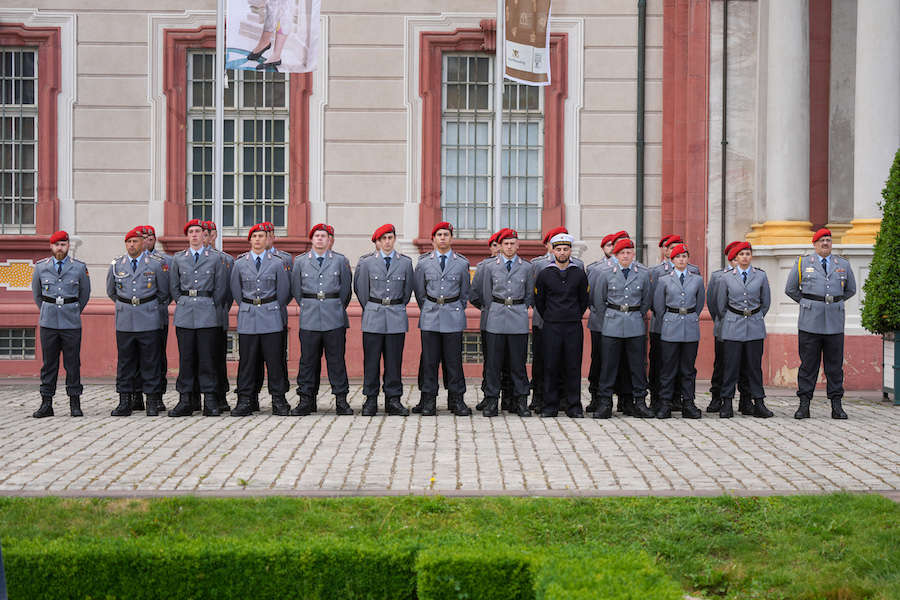 Gelöbnis Bruchsal ABC-Abwehrbataillon 750 "Baden" Luftwaffenausbildungsbataillon (Foto: Holger Knecht)