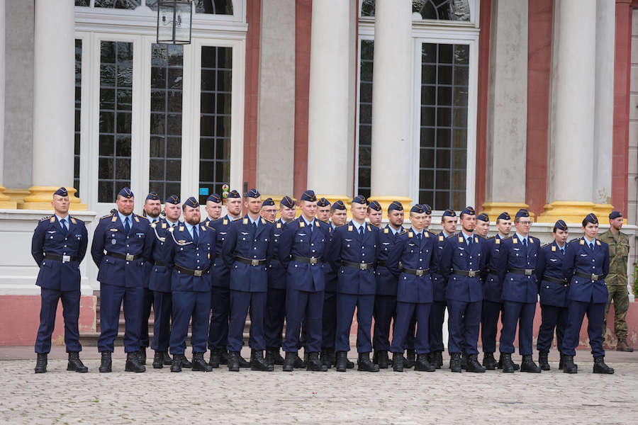 Gelöbnis Bruchsal ABC-Abwehrbataillon 750 "Baden" Luftwaffenausbildungsbataillon (Foto: Holger Knecht)