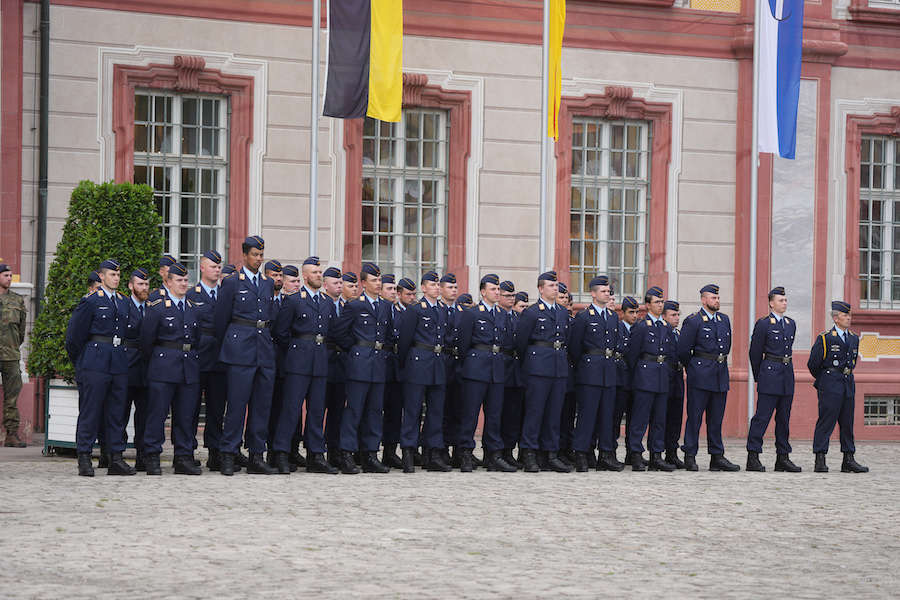 Gelöbnis Bruchsal ABC-Abwehrbataillon 750 "Baden" Luftwaffenausbildungsbataillon (Foto: Holger Knecht)