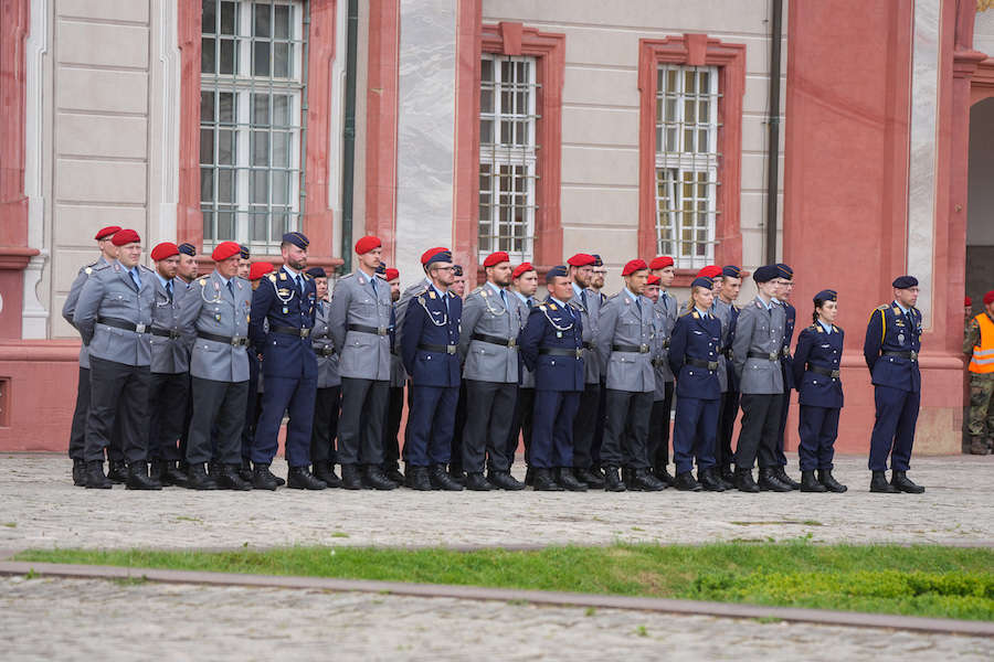 Gelöbnis Bruchsal ABC-Abwehrbataillon 750 "Baden" Luftwaffenausbildungsbataillon (Foto: Holger Knecht)