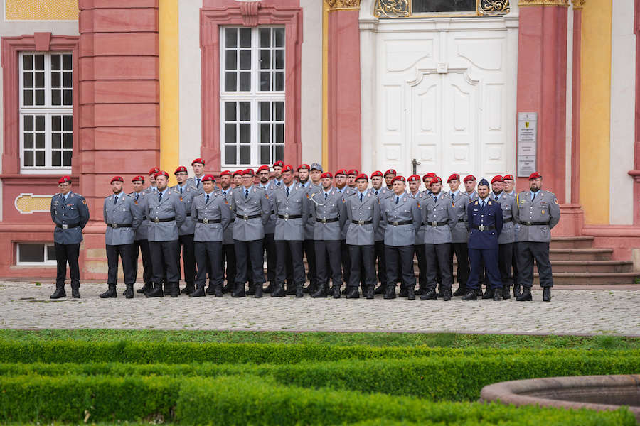 Gelöbnis Bruchsal ABC-Abwehrbataillon 750 "Baden" Luftwaffenausbildungsbataillon (Foto: Holger Knecht)