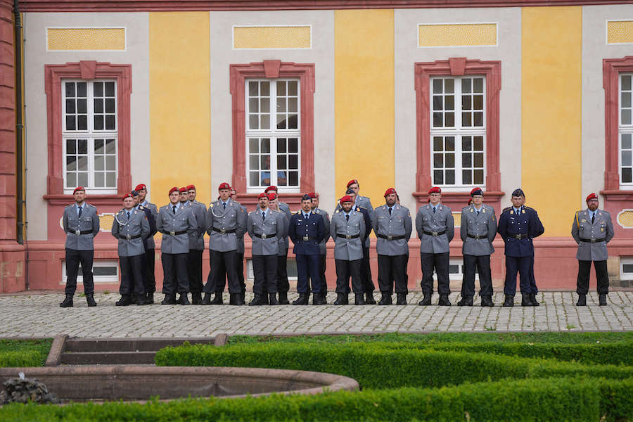 Gelöbnis Bruchsal ABC-Abwehrbataillon 750 "Baden" Luftwaffenausbildungsbataillon (Foto: Holger Knecht)