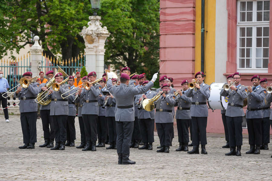 Gelöbnis Bruchsal ABC-Abwehrbataillon 750 "Baden" Luftwaffenausbildungsbataillon (Foto: Holger Knecht)