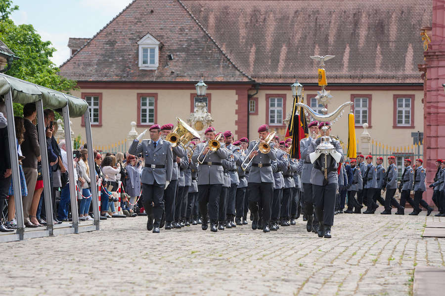 Gelöbnis Bruchsal ABC-Abwehrbataillon 750 "Baden" Luftwaffenausbildungsbataillon (Foto: Holger Knecht)