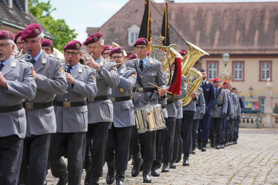 Gelöbnis Bruchsal ABC-Abwehrbataillon 750 "Baden" Luftwaffenausbildungsbataillon (Foto: Holger Knecht)