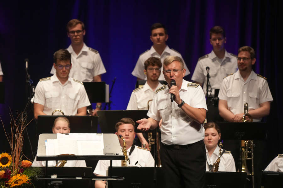 Big Band Ausbildungsmusikkorps Bundeswehr Kaiserslautern 2022 (Foto: Reinhard Schnell)