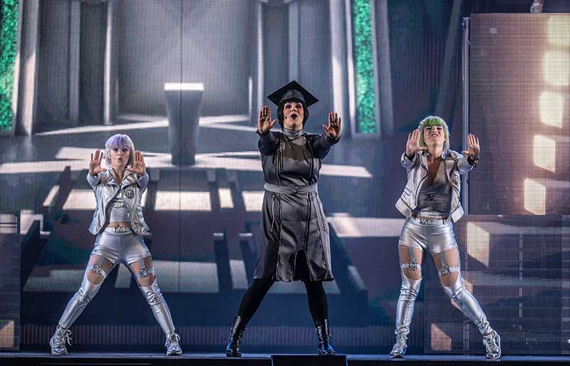 Musical WE WILL ROCK YOU in Mannheim (Foto: Helmut Dell)