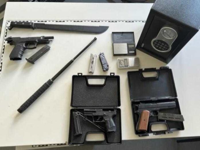 Alzey_Verschiedene Waffen sichergestellt
