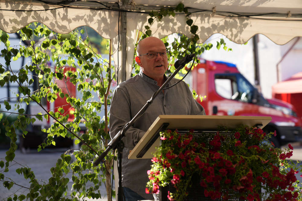 Festakt Feuerwehr Iggelbach (Foto: Holger Knecht)