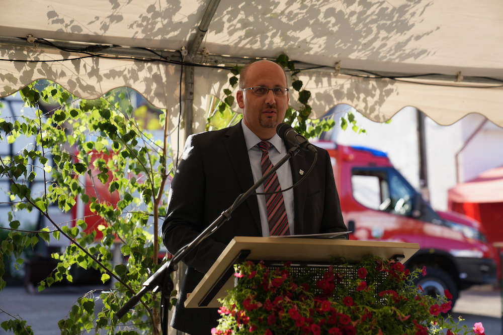 Festakt Feuerwehr Iggelbach (Foto: Holger Knecht)