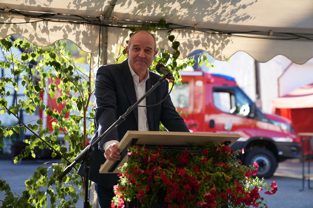 Festakt Feuerwehr Iggelbach (Foto: Holger Knecht)