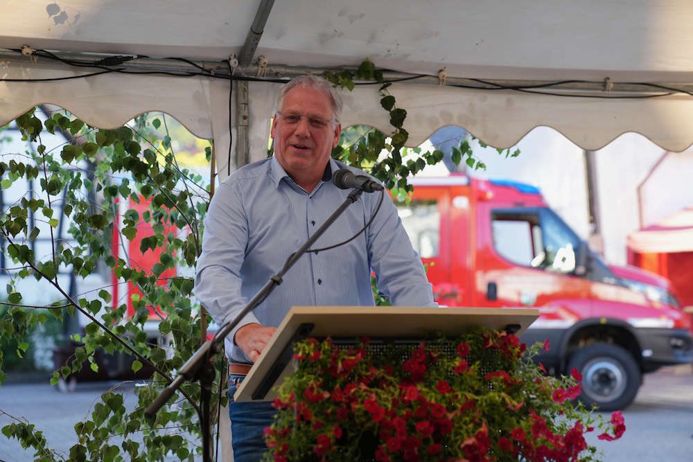 Festakt Feuerwehr Iggelbach (Foto: Holger Knecht)