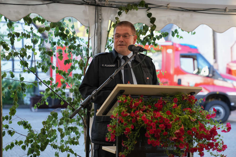 Festakt Feuerwehr Iggelbach (Foto: Holger Knecht)