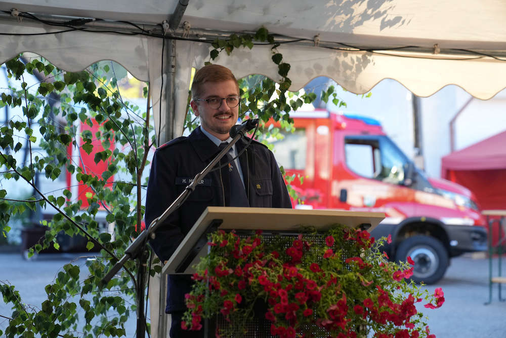 Festakt Feuerwehr Iggelbach (Foto: Holger Knecht)