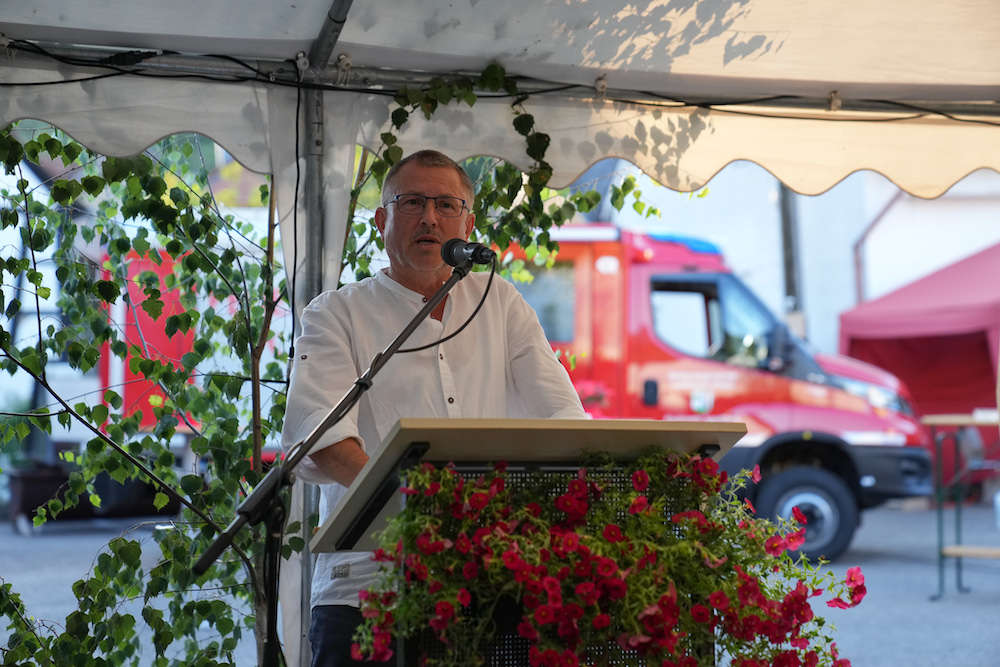 Festakt Feuerwehr Iggelbach (Foto: Holger Knecht)