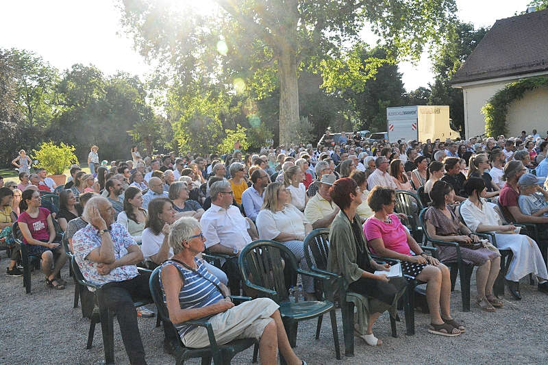 Sommerkonzert im Schloss Neckarhausen (Foto: LT)