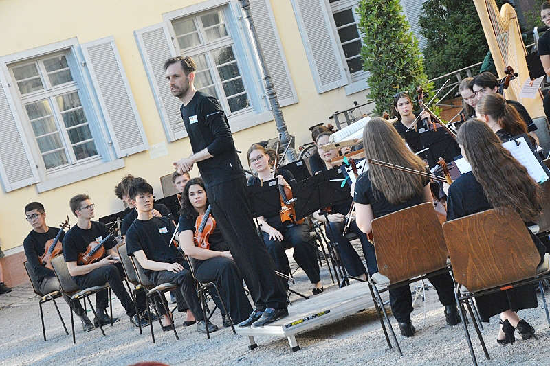 Sommerkonzert im Schloss Neckarhausen (Foto: LT)