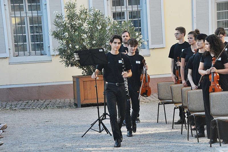 Sommerkonzert im Schloss Neckarhausen (Foto: LT)