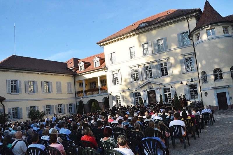 Sommerkonzert im Schloss Neckarhausen (Foto: LT)