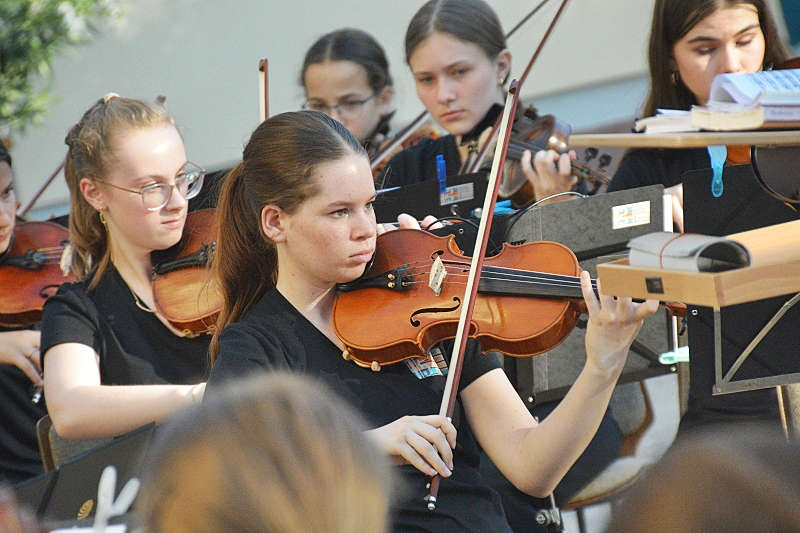 Sommerkonzert im Schloss Neckarhausen (Foto: LT)