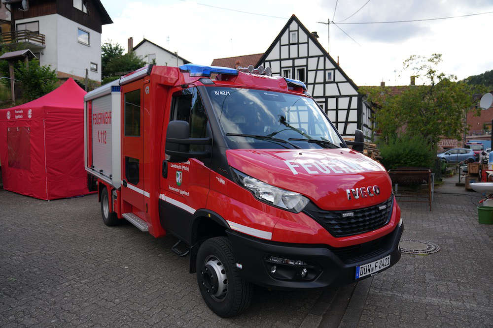 Festakt Feuerwehr Iggelbach (Foto: Holger Knecht)