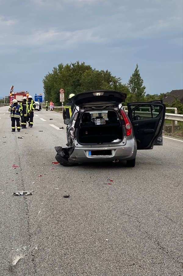 Die Unfallstelle (Foto: Polizei RLP)