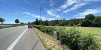 Die Unfallörtlichkeit (Foto: Polizei RLP)