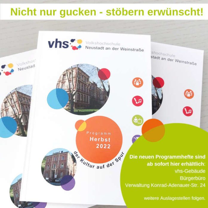 Das Cover des Programmhefts (Foto: Stadtverwaltung Neustadt)