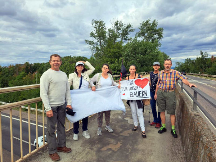 Deutschlandweiter Solidaritätstag für die Bauern im Rhein-Pfalz-Kreis - Foto: Metropolnews