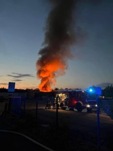 Brand in Lachen-Speyerdorf (Foto: Feuerwehr Neustadt)