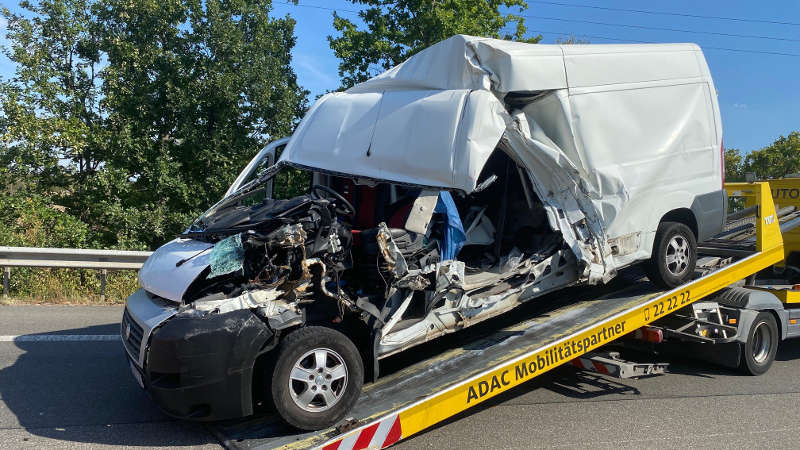 Das Fahrzeug (Foto: Polizei RLP)