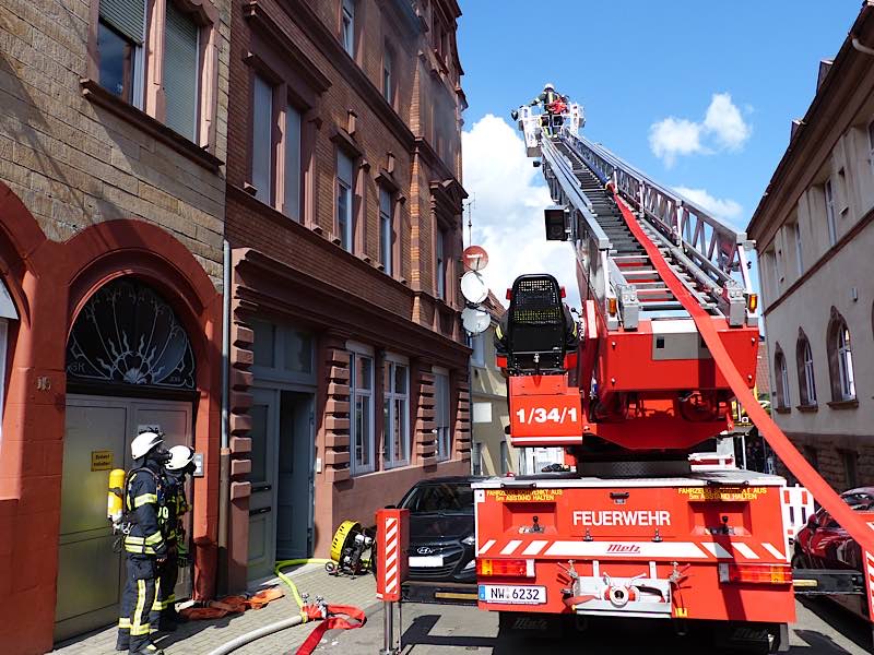 Wohnungsbrand (Foto: Feuerwehr Neustadt)