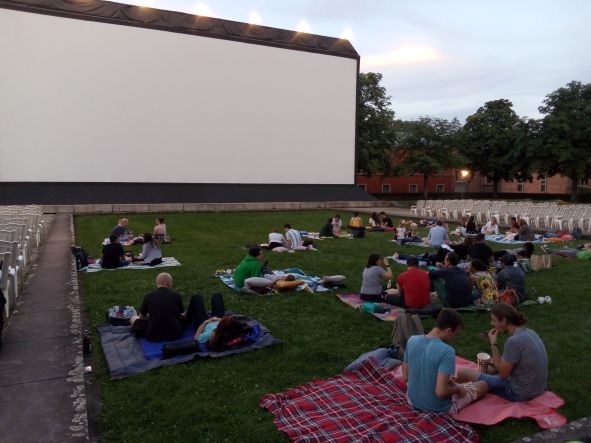 Schauburg Open Air Kino / Foto Hannes Blank