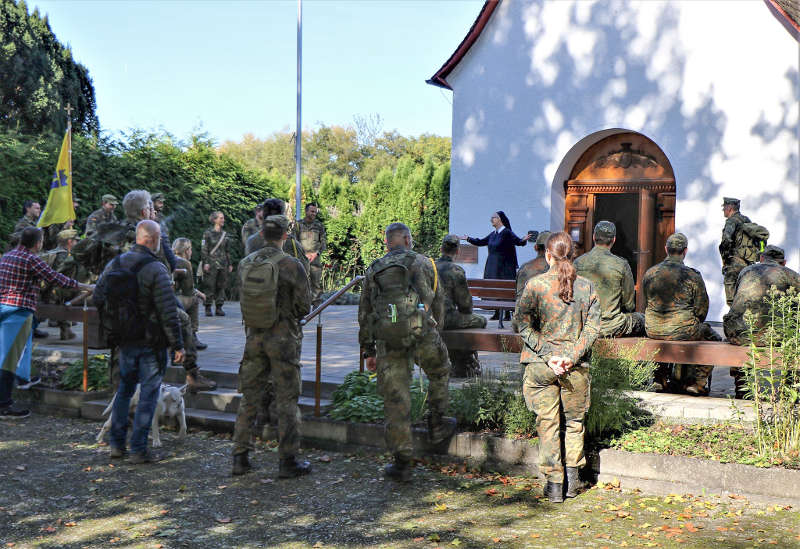 Zwölfte Soldatenfußwallfahrt (Foto. Bundeswehr/Frank Wiedemann)