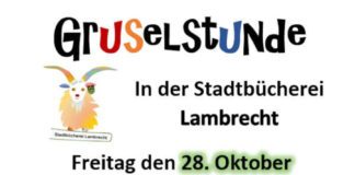 Gruselstunde in der Stadtbücherei Lambrecht (Quelle: Stadtbücherei Lambrecht)